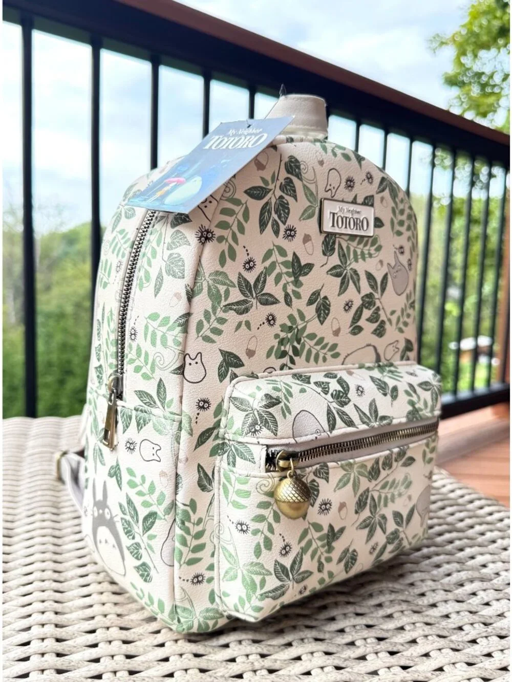 NWT My Neighbor Totoro Mini Backpack Studio Ghibli Hot Topic Cute Kawaii